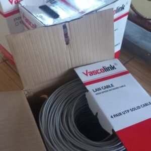 Kabel LAN CAT 6 Vascolink CCA per meter Grey